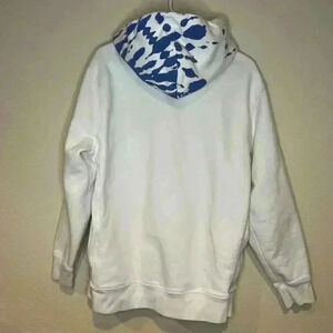 LEVI'S® PULLOVER white sweatshirt heavyweight winter fall HOODIE Men Large